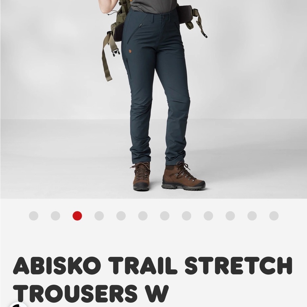 Fjallraven hiking pants